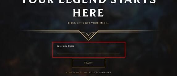 Five-step Tutorial To Teach You From Registration To Downloading &quot;League Of Legends Mobile Game&quot;